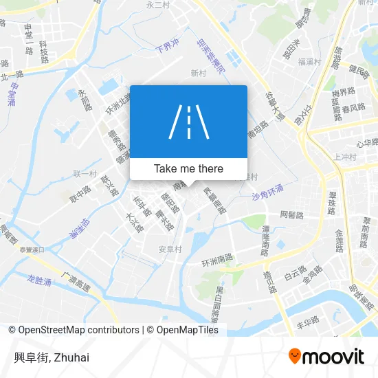 興阜街 map