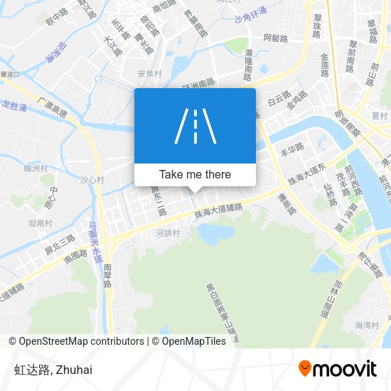 虹达路 map