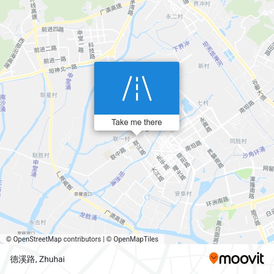 德溪路 map