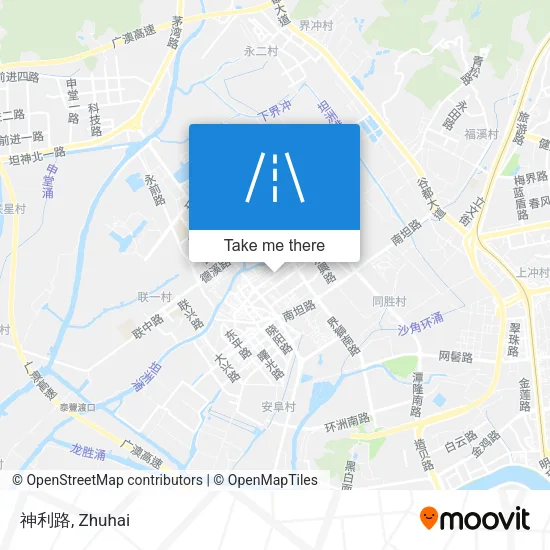 神利路 map