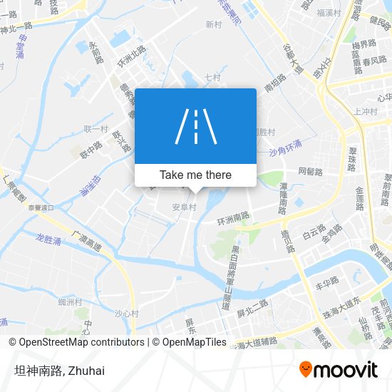 坦神南路 map