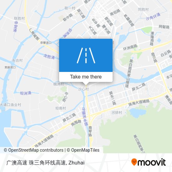广澳高速 珠三角环线高速 map