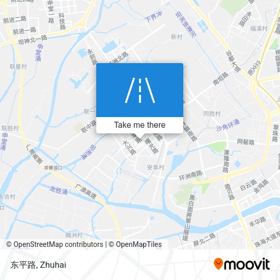 东平路 map