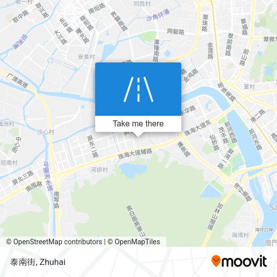 泰南街 map