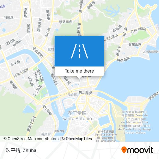 珠平路 map