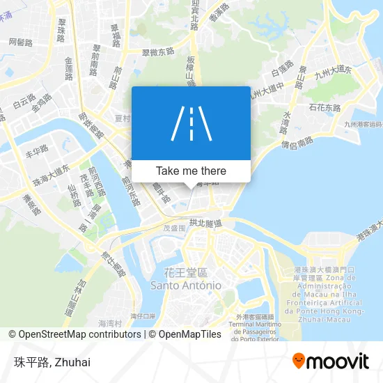 珠平路 map