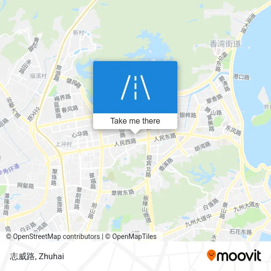 志威路 map