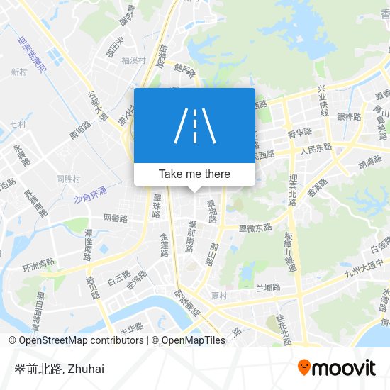 翠前北路 map