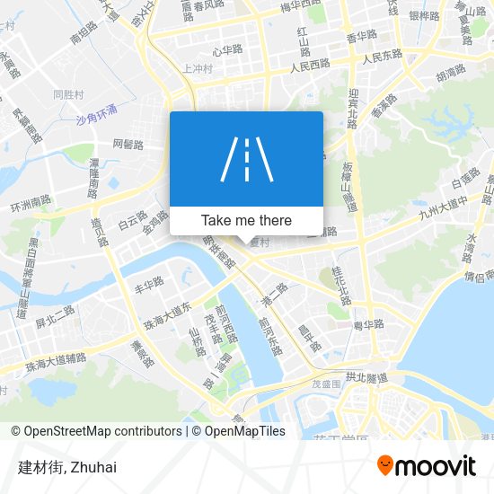 建材街 map