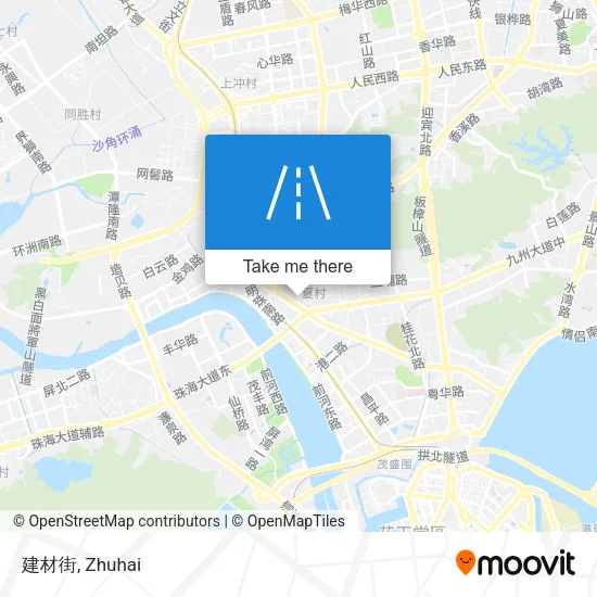 建材街 map