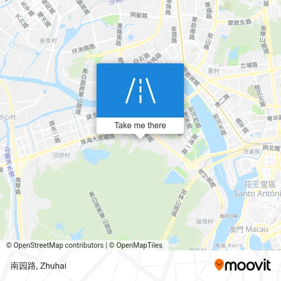 南园路 map