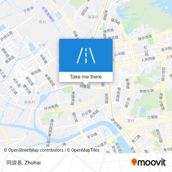 同源巷 map