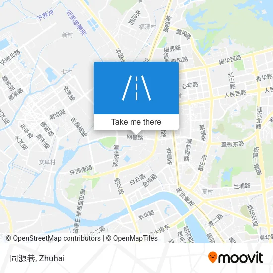 同源巷 map