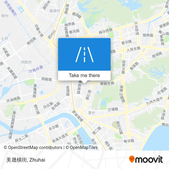 美晟橫街 map