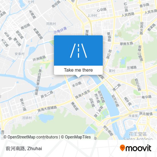 前河南路 map