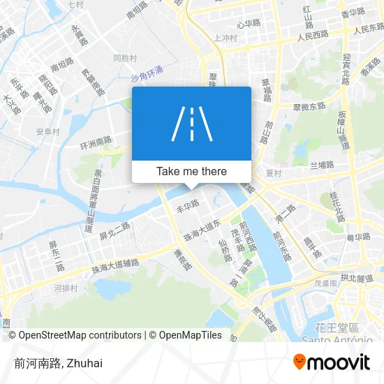 前河南路 map