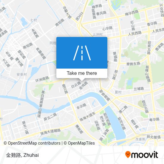 金雞路 map