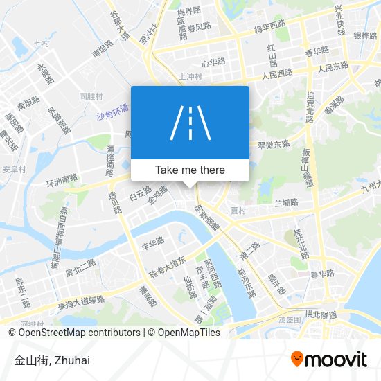 金山街 map