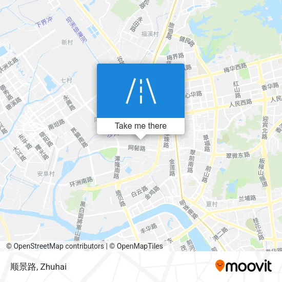 顺景路 map