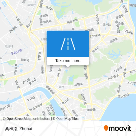 桑梓路 map