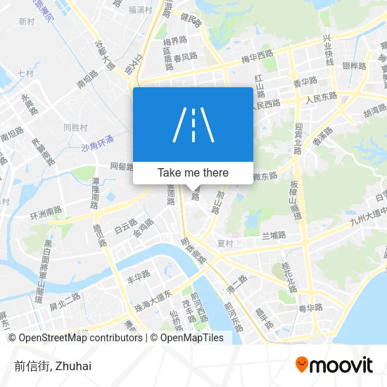 前信街 map