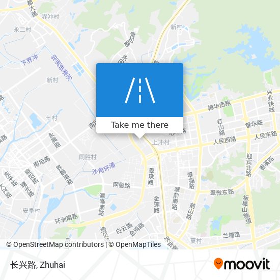 长兴路 map