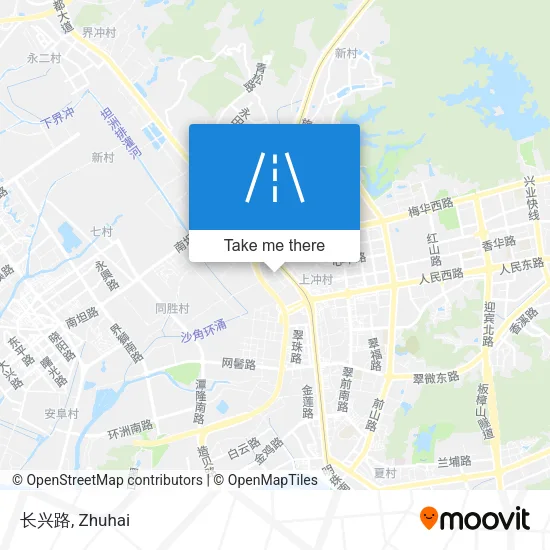 长兴路 map