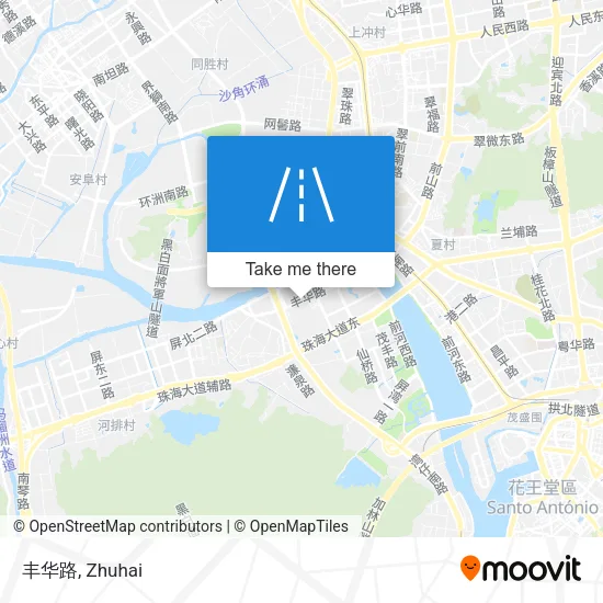 丰华路 map