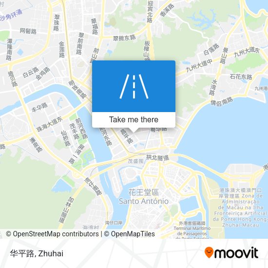 华平路 map