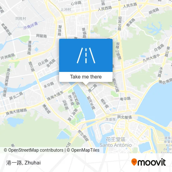 港一路 map