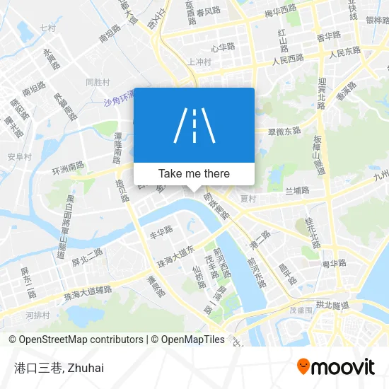 港口三巷 map