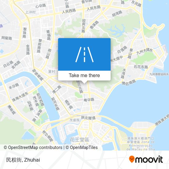 民权街 map