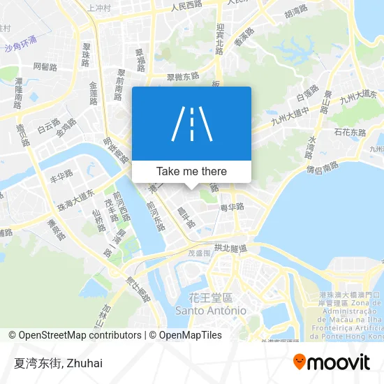 夏湾东街 map