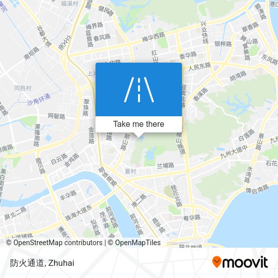 防火通道 map