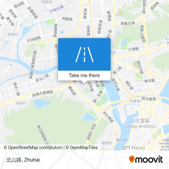 北山路 map