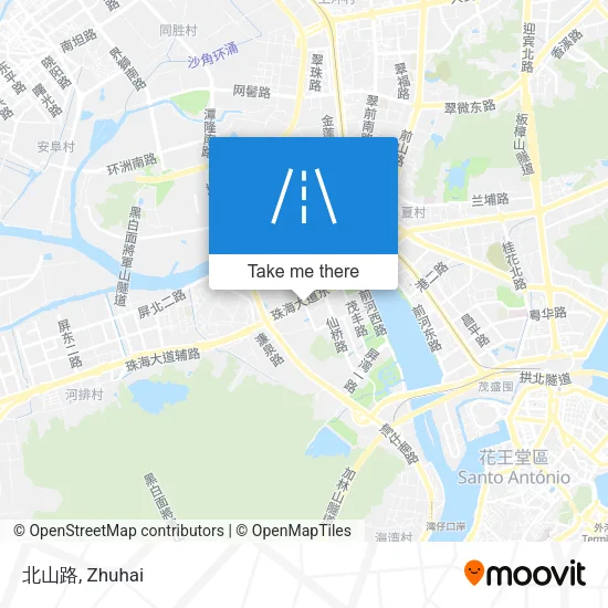 北山路 map