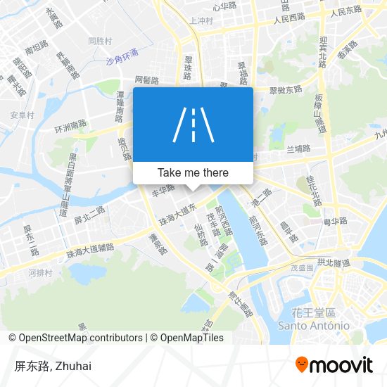 屏东路 map