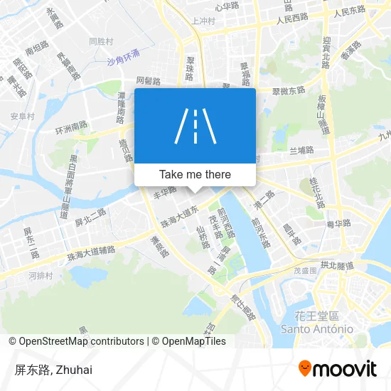 屏东路 map