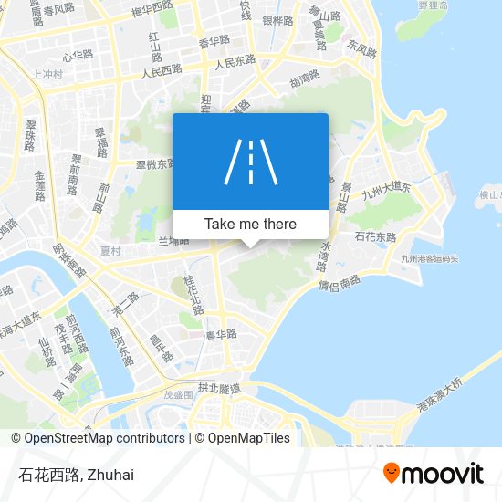 石花西路 map