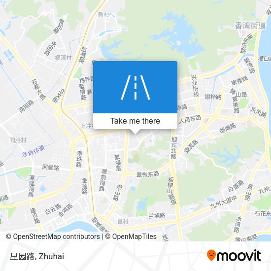 星园路 map