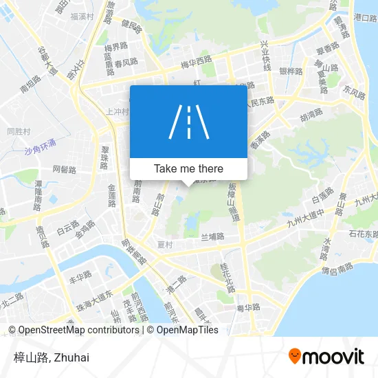 樟山路 map