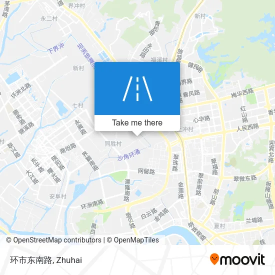 环市东南路 map