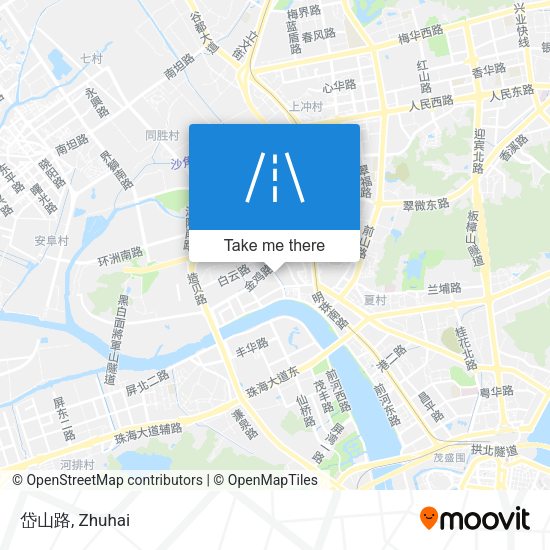 岱山路 map