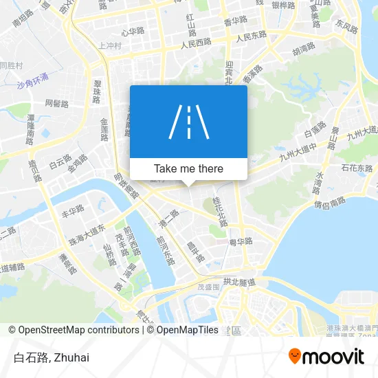 白石路 map