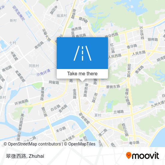 翠微西路 map
