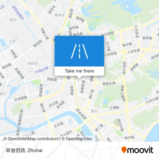 翠微西路 map
