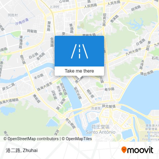 港二路 map