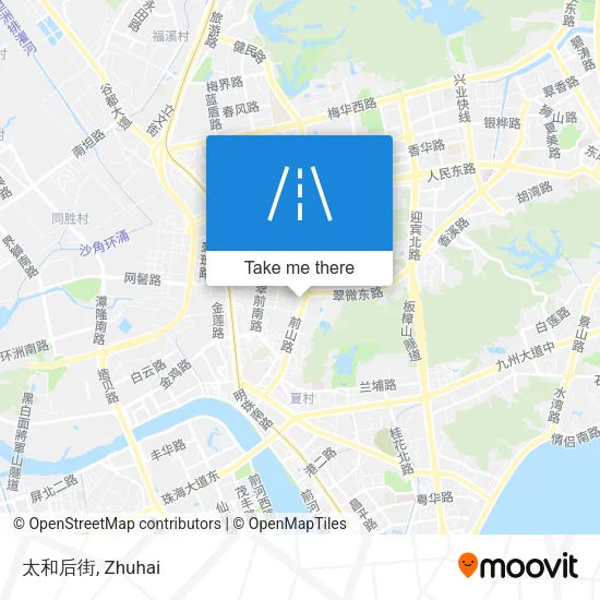 太和后街 map