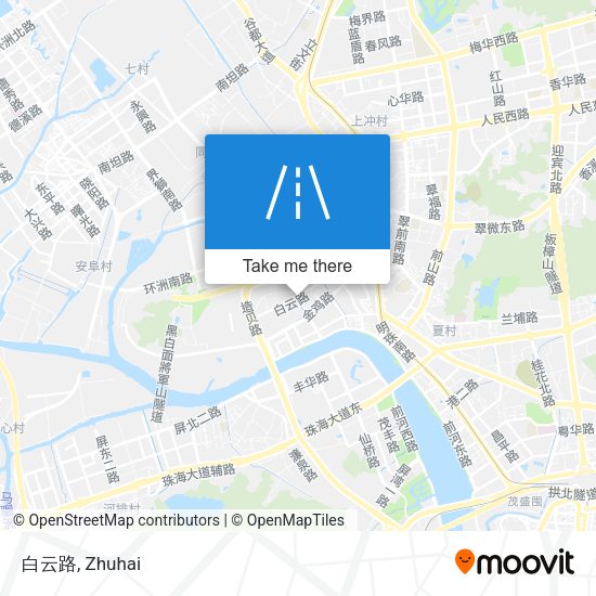白云路 map