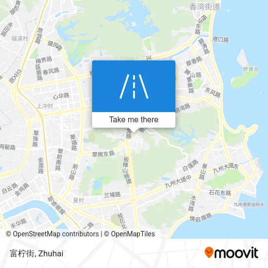 富柠街 map